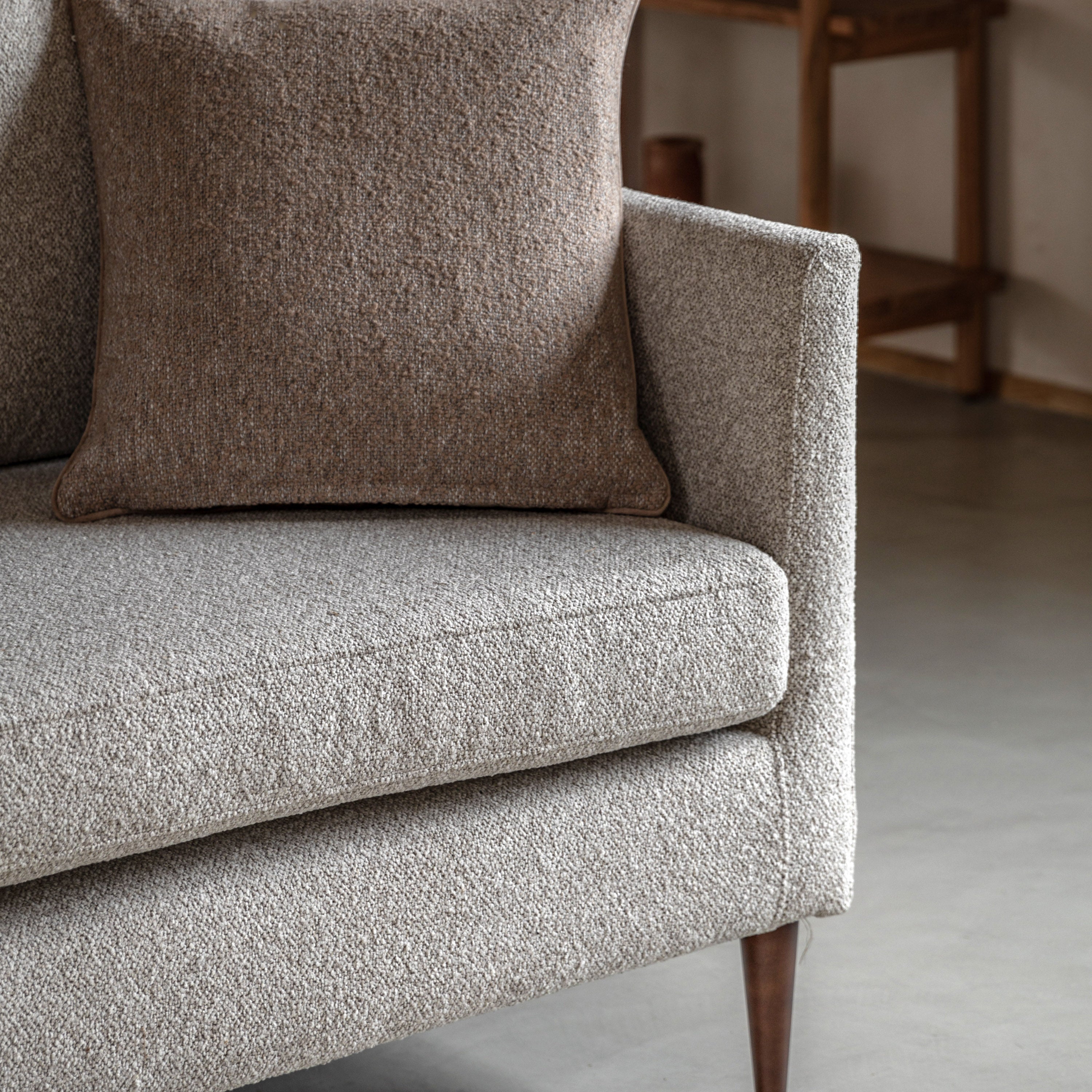 Coleman Natural Taupe Sofa | 3 Seater